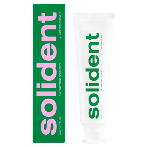 Щоденна відбілювальна зубна паста Solident Watermelon Mint / Кавун-м’ята 90 г